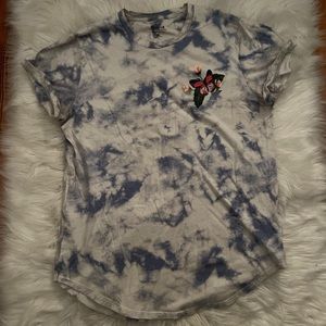 Mens Curved Hem Hollister Tee